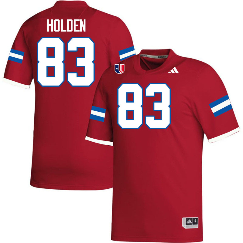 West Georgia Wolves #83 Tommy Holden College Football Jerseys,Uniforms-Red